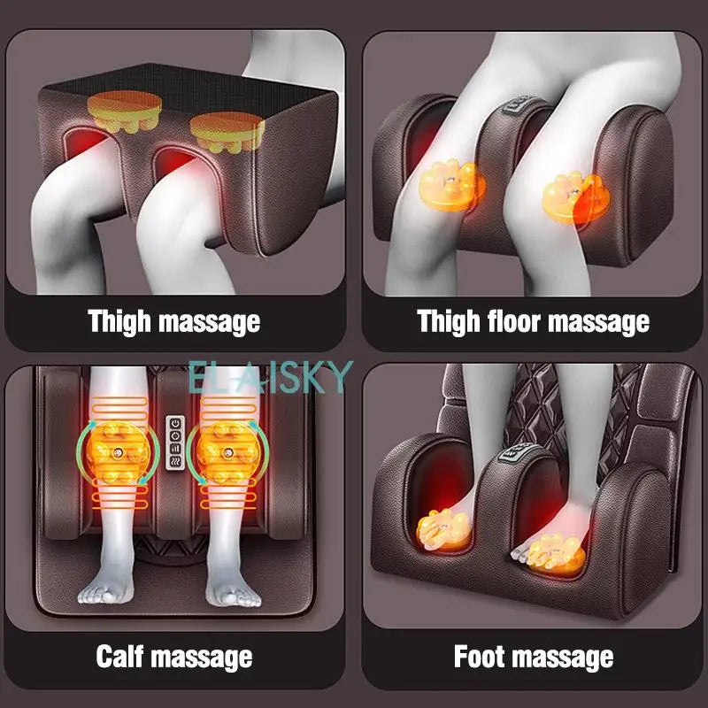 Full Body Massage Mattress with Heat Therapy & Vibration - Grey Massage Chairs Tidesmit