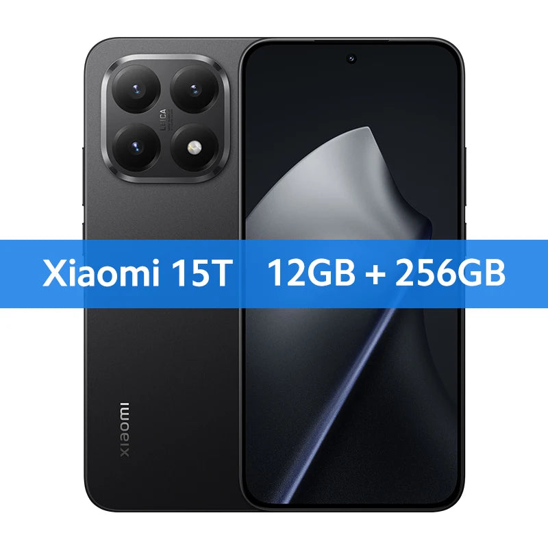 Xiaomi 15T Global Version Smartphone IP68 5500mAh 67W HyperCharge 6.83" 120Hz display MediaTek Dimensity 8400-Ultra 50MP