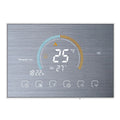 WiFi Smart Thermostat for Home Heating - Colorful Touchscreen Model Silver Tidesmit