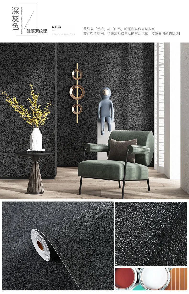 10m Self Adhesive 3D Wall Panel Wallpaper Foam Soundproof Waterproof 3D Wall Sticker New Design Bedroom Wallpaper Thickening