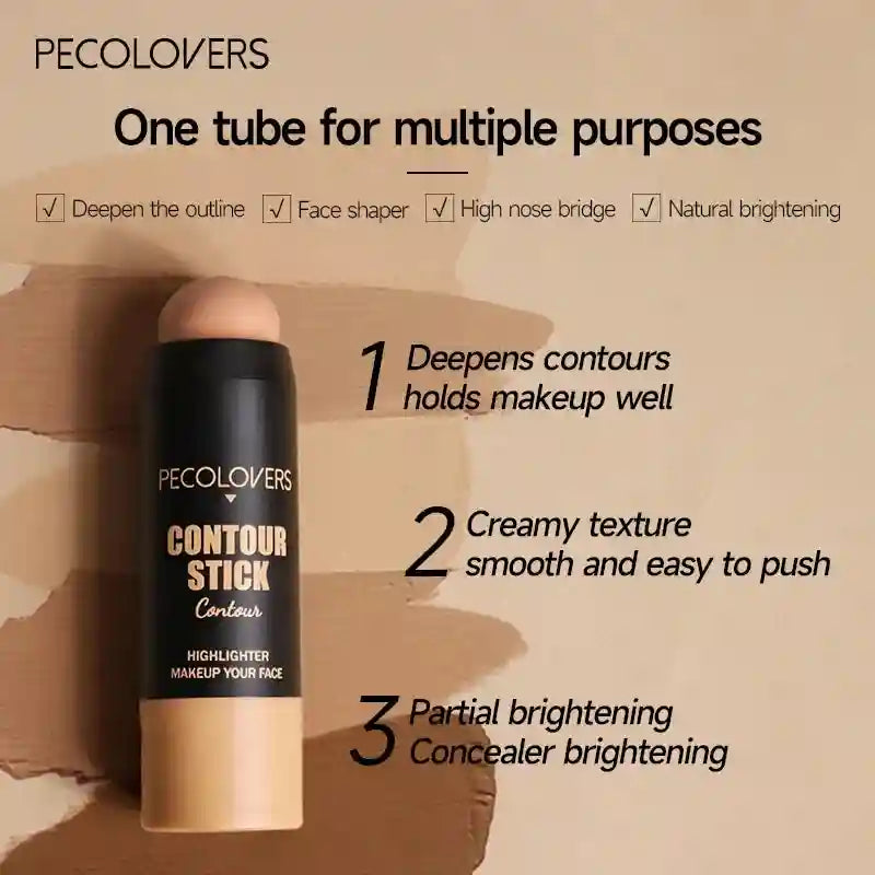 Tidesmit full coverage concealer foundation stick for dark circles and blemish correction texture close-up