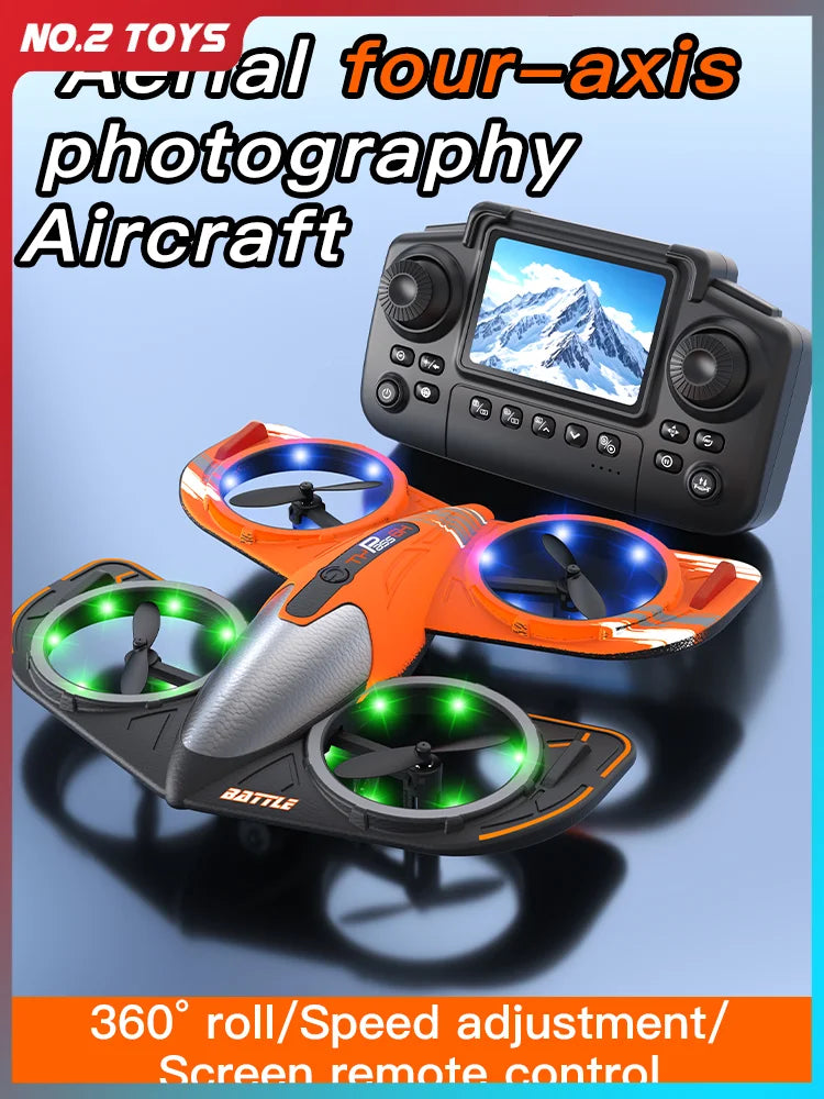 Foldable Camera Drone - Beginner RC Quadcopter with Obstacle Avoidance Tidesmit