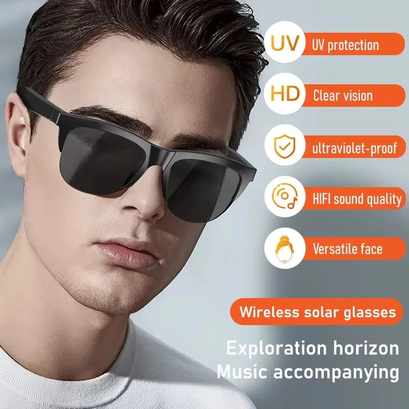 Bluetooth Smart Glasses: Wireless Audio Sunglasses for Immersive Sound Tidesmit