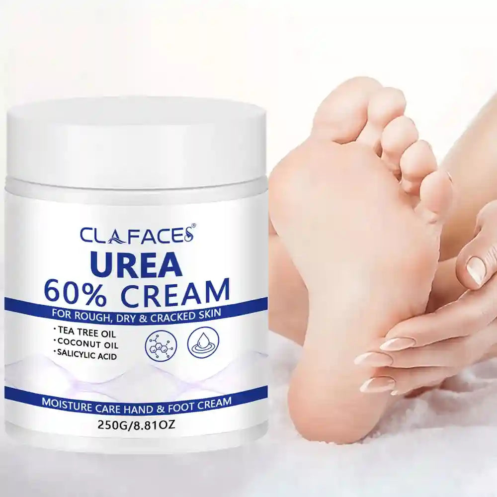 Uric Acid Foot Cream for Cracked Heels | Salon-Quality Repair | Tidesmit Scrubs Treatments Tidesmit