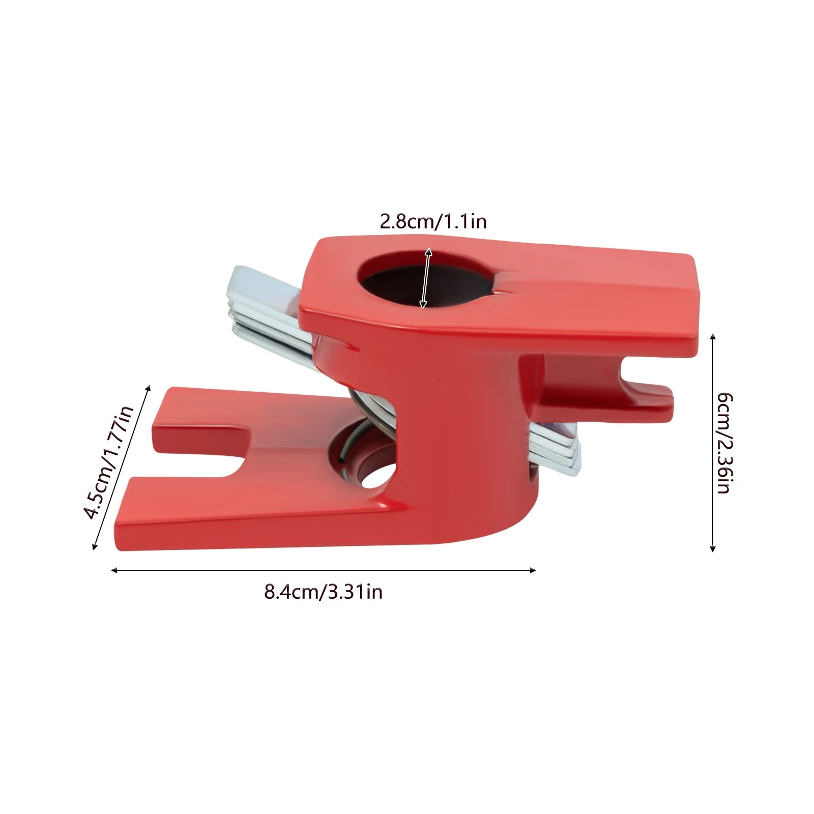 4 Pack Iron Woodworking Clamps,Heavy Duty Cast Iron Quick Release Bar Clamps, Wood Gluing Pipe  3/4" Pipe Clamp Set