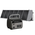 CTOLITY AP400 500W Portable Power Station 345.6Wh LiFePo4 Battery 100W 200W Solar Panel AC Charging Station Camping Equipment