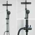 Rain Shower System With Handheld Shower Without Mixer For Bath Shower Wall Mounted Hot Cold Shower System for Bathtub