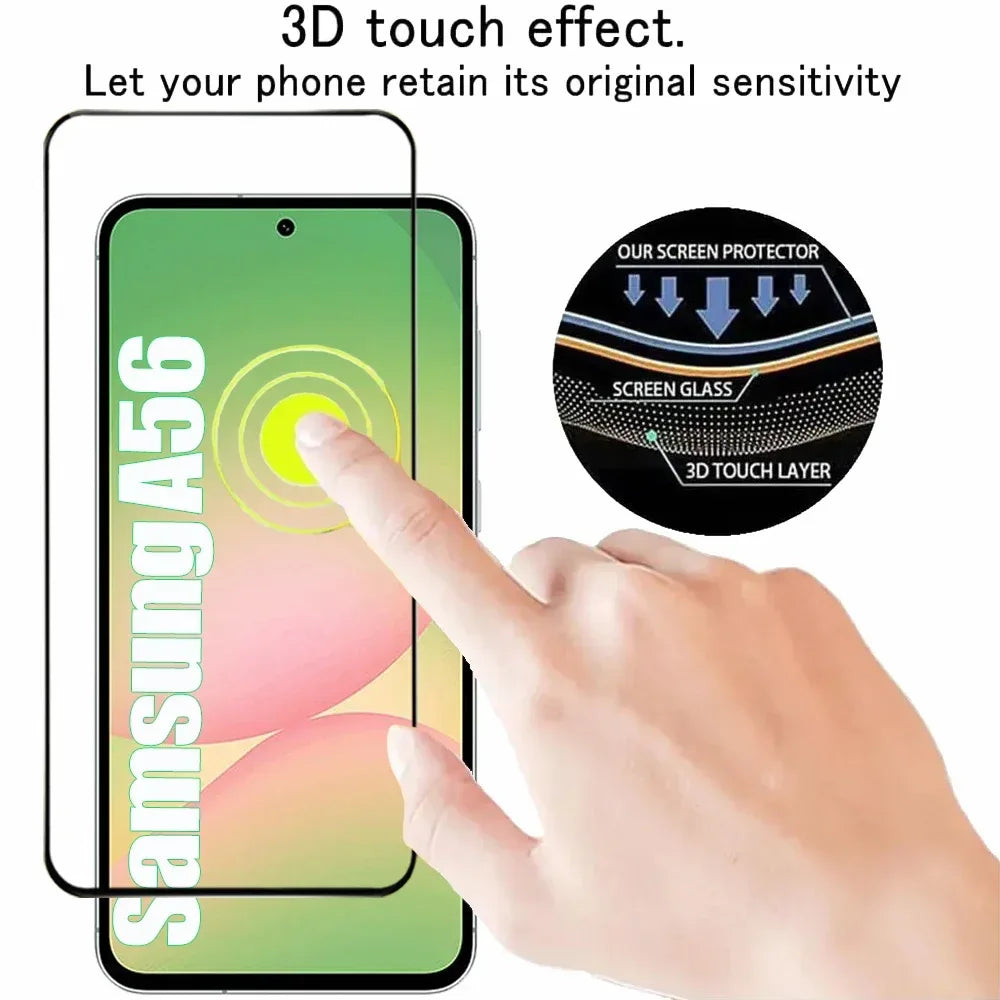 Samsung Galaxy Tempered Glass Screen Protector - 4 Pack 9H Protection Tidesmit
