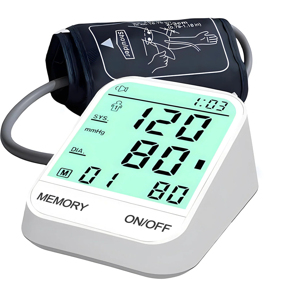 New Blood Pressure Monitor Upper Arm Automatic Tonometer Digital Tensiometer BP Monitor Medical Sphygmomanometer Health Care