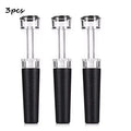 Vacuum Wine Stopper, Reusable Stoppers with Built-in Vacuum Pump Leakproof Wine Bottle Sealer Silicone Caps,Wine Saver