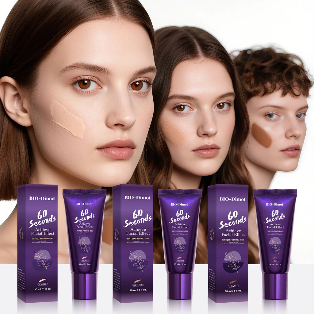 Tidesmit full coverage firming foundation texture close-up for waterproof oil control and instant facial concealer
