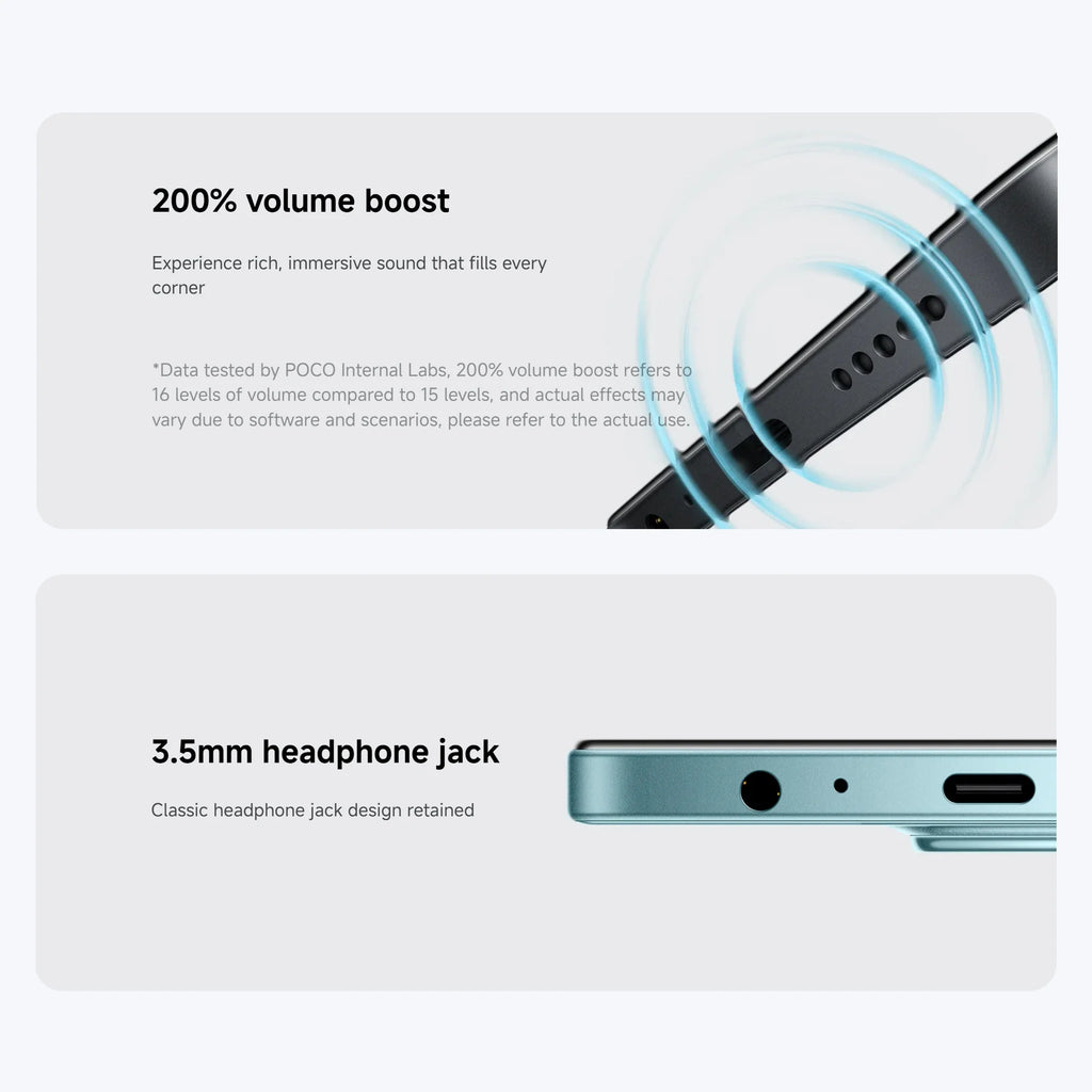 POCO C85 Smartphone 6GB/128GB - 6.9 Inch Display & 6000mAh Battery AE Tidesmit