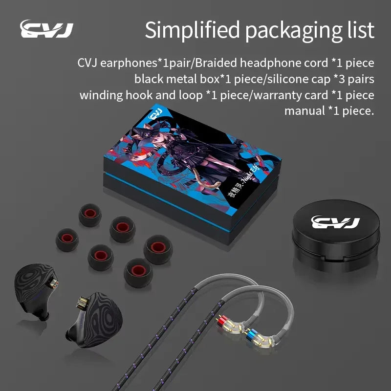 3DD Triple Driver Wired In-Ear Monitors by Tidesmit Tidesmit