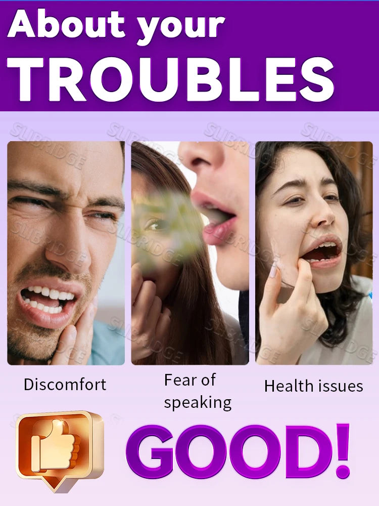 Tidesmit teeth whitening oral foam for professional deep cleaning and effective dental care