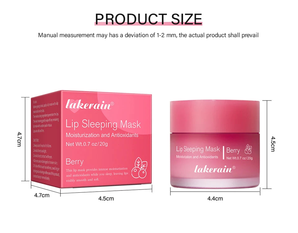 Moisturizing Sleeping Lip Mask - Nourishing Overnight Lip Treatment Lip Care Tidesmit