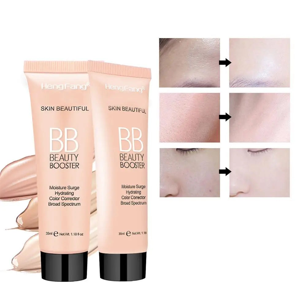 Tidesmit moisturizing natural concealer BB cream face makeup texture close-up for all skin types