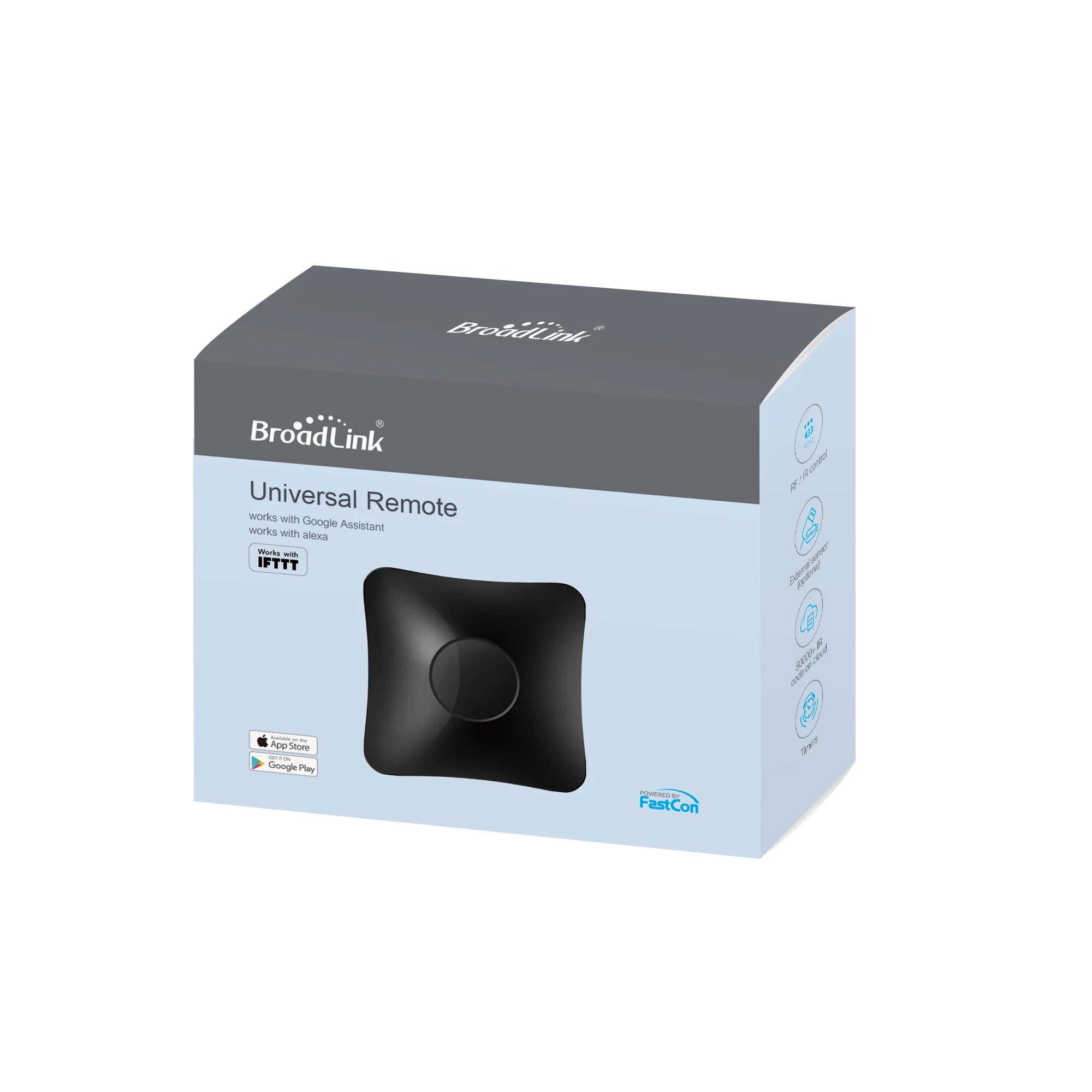 Broadlink RM4 Pro Smart Remote with HTS2 Sensor for WiFi Home Automation Only RM4 PRO Tidesmit