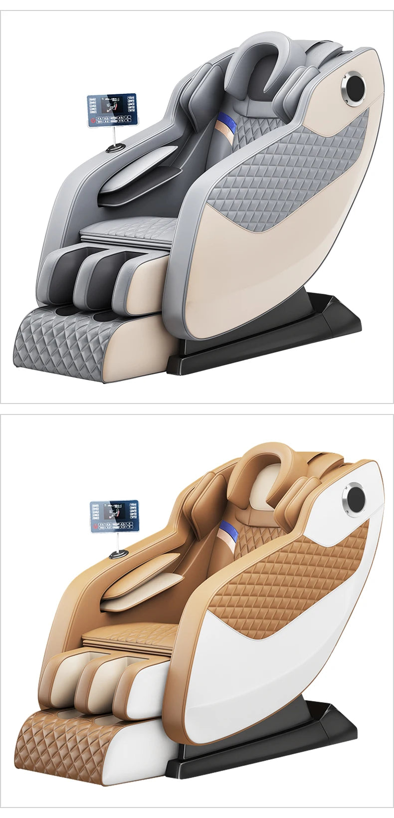 Full Body Massage Chair with Heat Therapy and Airbag Compression Massage Chairs Tidesmit