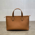 Vintage Genuine Leather Handbag Women Sheepskin Lining Soft Retro Top Grain Cowhide  Water Absorbing Large Capacity Commuter
