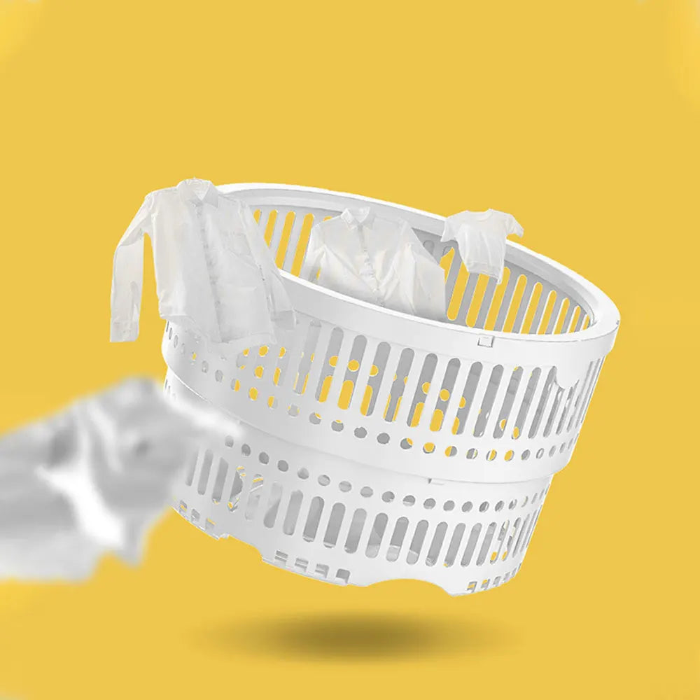 Tidesmit portable semi-automatic bucket washing machine and dryer for baby clothes, socks, and small laundry items.