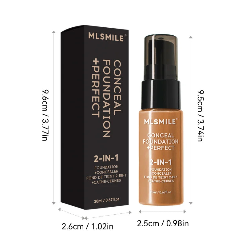 Tidesmit matte liquid foundation texture close-up for long-lasting oil control and natural face makeup coverage