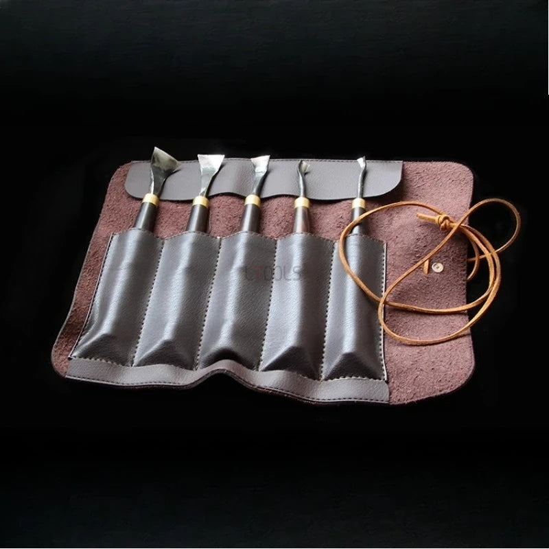 Woodworking DIY Spoon Digging Knife Precision Carving Special Curved Knife Professional Craftsman Tree-root Carving Chisel Tools