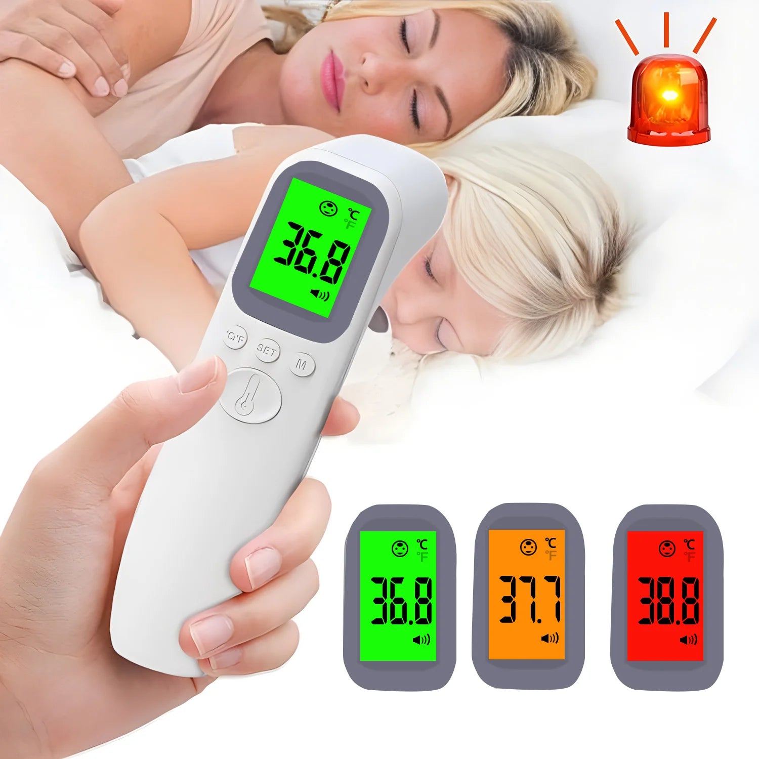 Medical Temperature Infrared Thermometer Forehead Digital Non-contact Thermomete LED Display Fever Measure Tool For Baby Adult