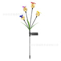 Solar Outdoor Light Butterfly Bobble Ball Swing Lamp Garden Yard Lawn Landscape Decor Light