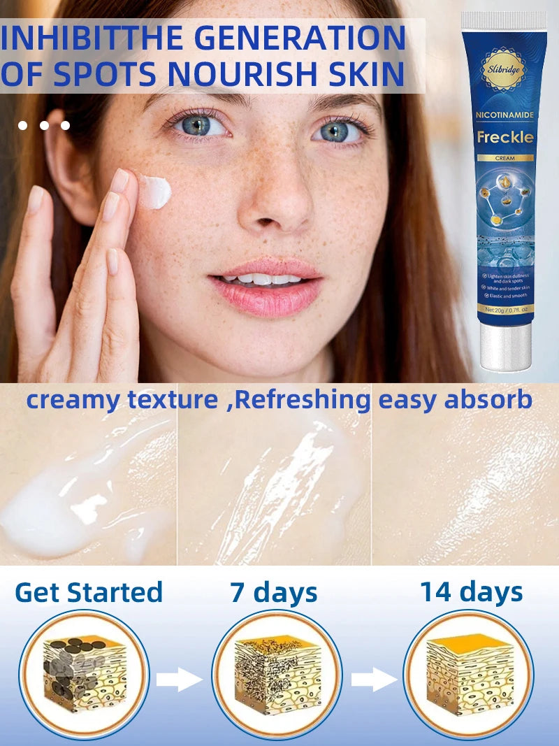Tidesmit lightening facial cream for melasma and dark spots texture close-up for even skin tone