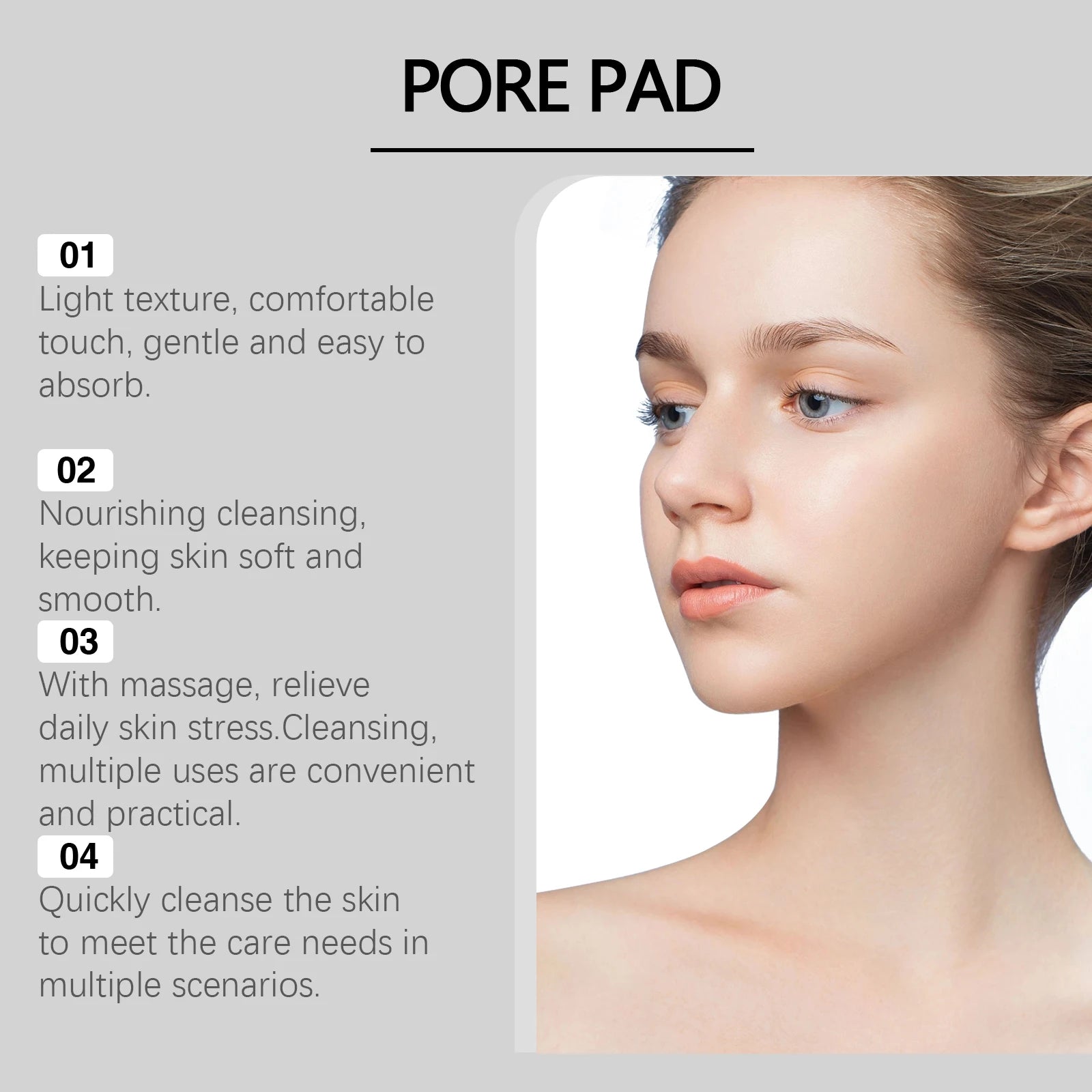 Toner Pads Pore Minimizing - Dual Texture Exfoliating Treatment (70 Count) Scrubs Treatments Tidesmit