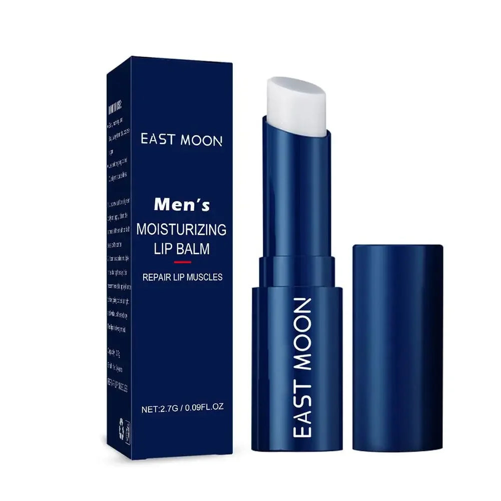 Men Moisturizing Lip Balm - Nourishing Lip Treatment for Chapped Lips Lip Care Blue China Tidesmit