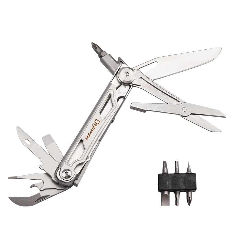 Daicamping DL21 DL15 Multitools Folding Knife Combination Tools Mini Portable Multifunctional EDC Hand Tools Set Multi Tool