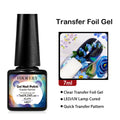 Transfer Foil Nail Gel Polish 7ml - Soak Off UV LED Art Varnish Permanent Makeup Machines A0037 Tidesmit