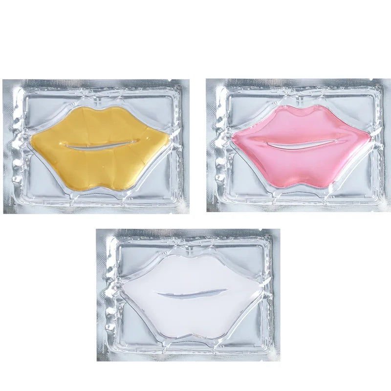 Crystal Collagen Lip Mask - 30 Pack Intensive Moisturizing Lip Treatment Lip Care Tidesmit