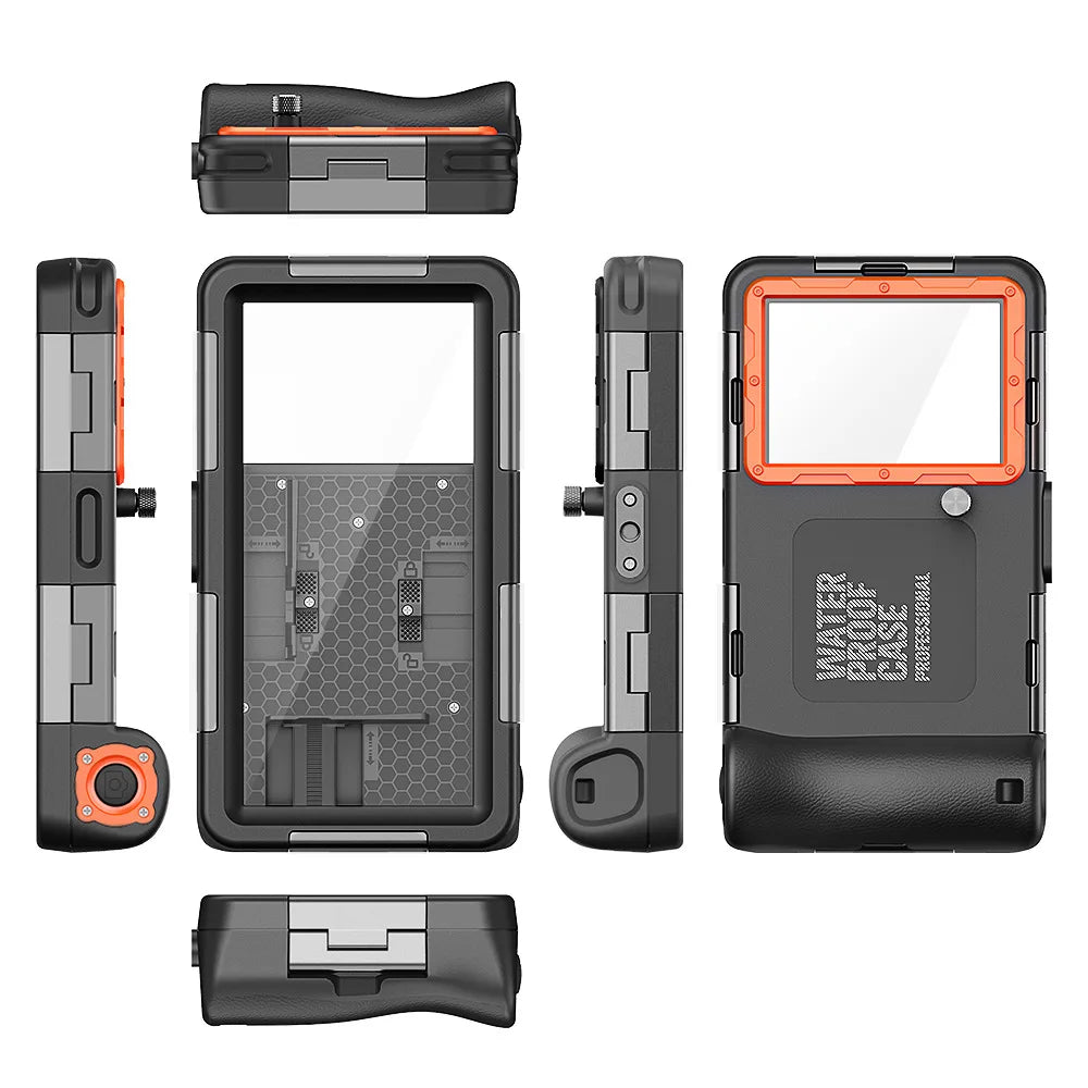Universal IP68 Waterproof Phone Case - Military-Grade Underwater Shield Button operation a China Mainland Tidesmit