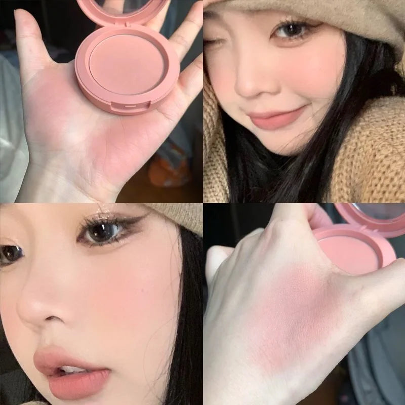Tidesmit Herorange monochrome peach orange blush powder matte finish long-lasting waterproof shade swatch