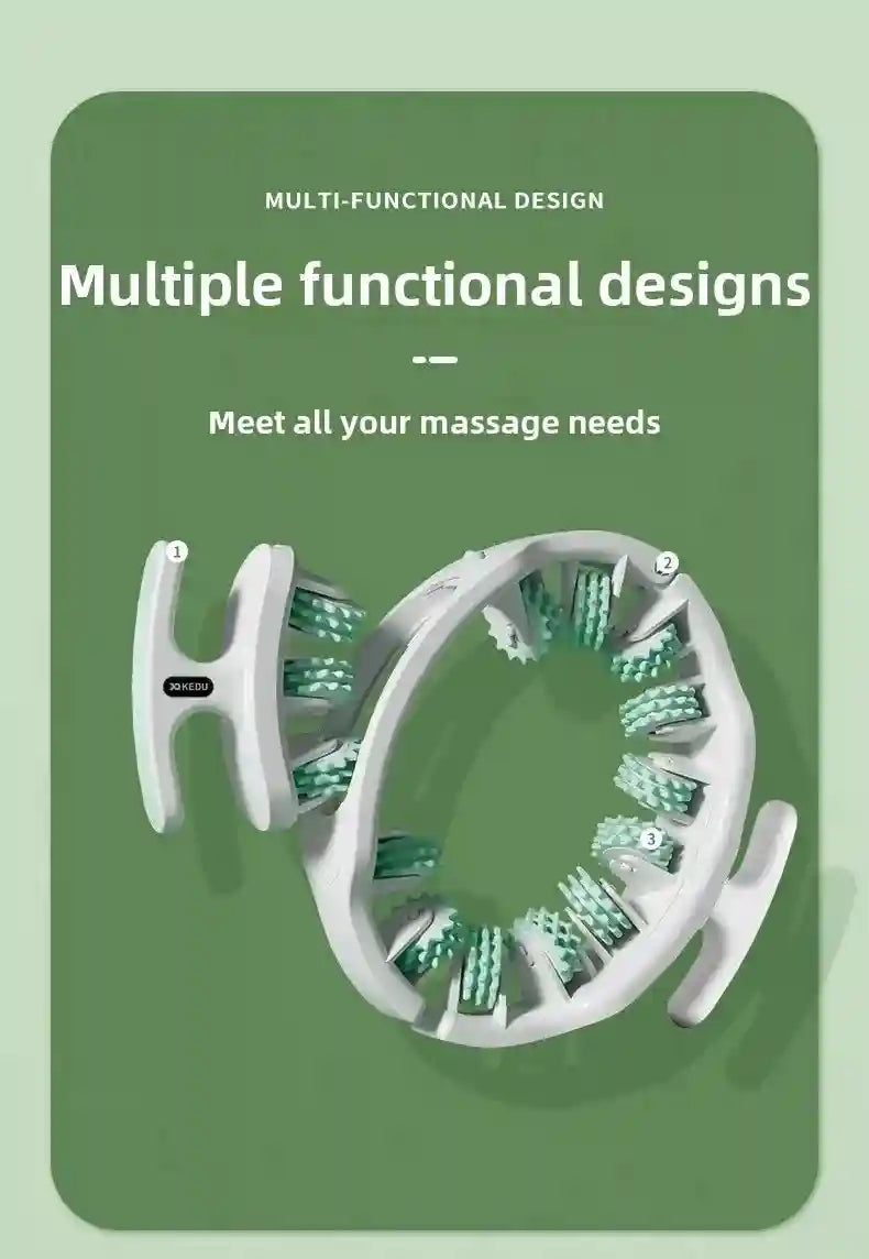 Massage Roller for Muscle Relief with Detachable Handle - Tidesmit Massage Roller Tidesmit