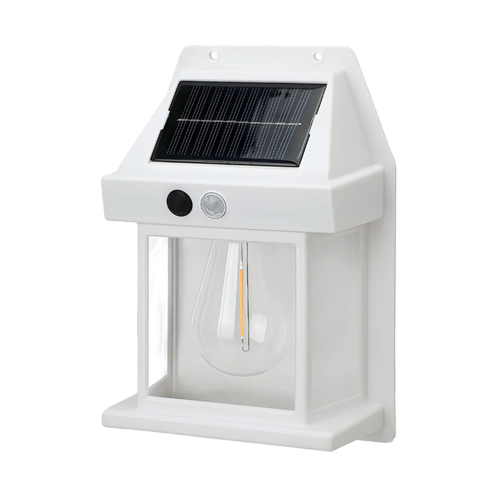 Solar Wall Light Outdoor Waterproof Motion Sensor Lamp Garden Decor Light for Porch Pathway Patio Yard Decorative Lighting