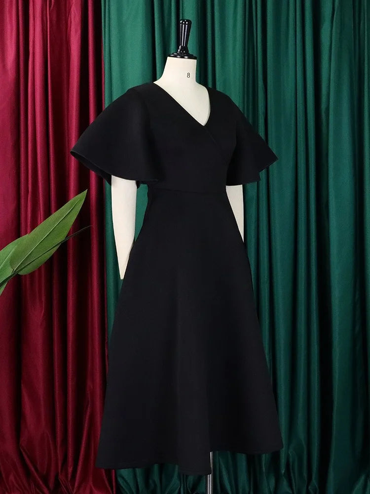Wmstar Dresses for Women V Neck Elegant Fashion Party Maxi Dress New in Summer Fashion Clothes Wholesale Dropshipping S-3XL
