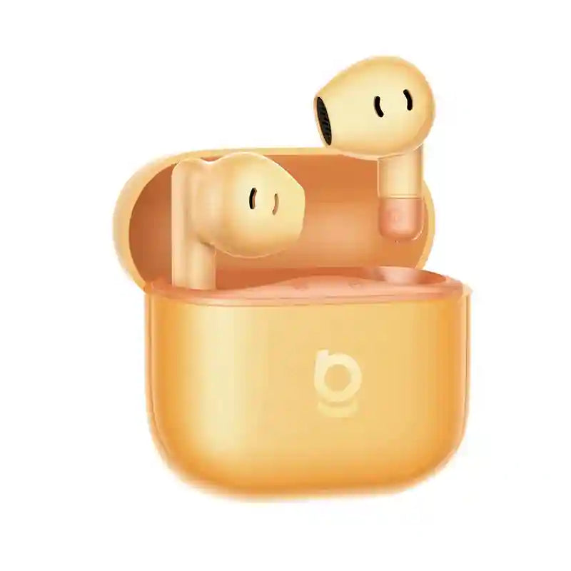Wireless Earbuds with AI ENC, 40H Battery Life & Waterproof Build Sunset Orange Tidesmit