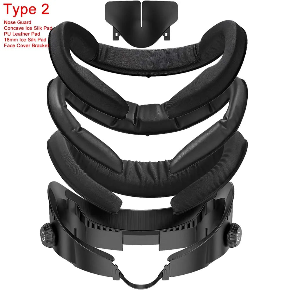 Meta Quest 3 Facial Interface Ice Silk Pad - Breathable VR Accessory Tidesmit
