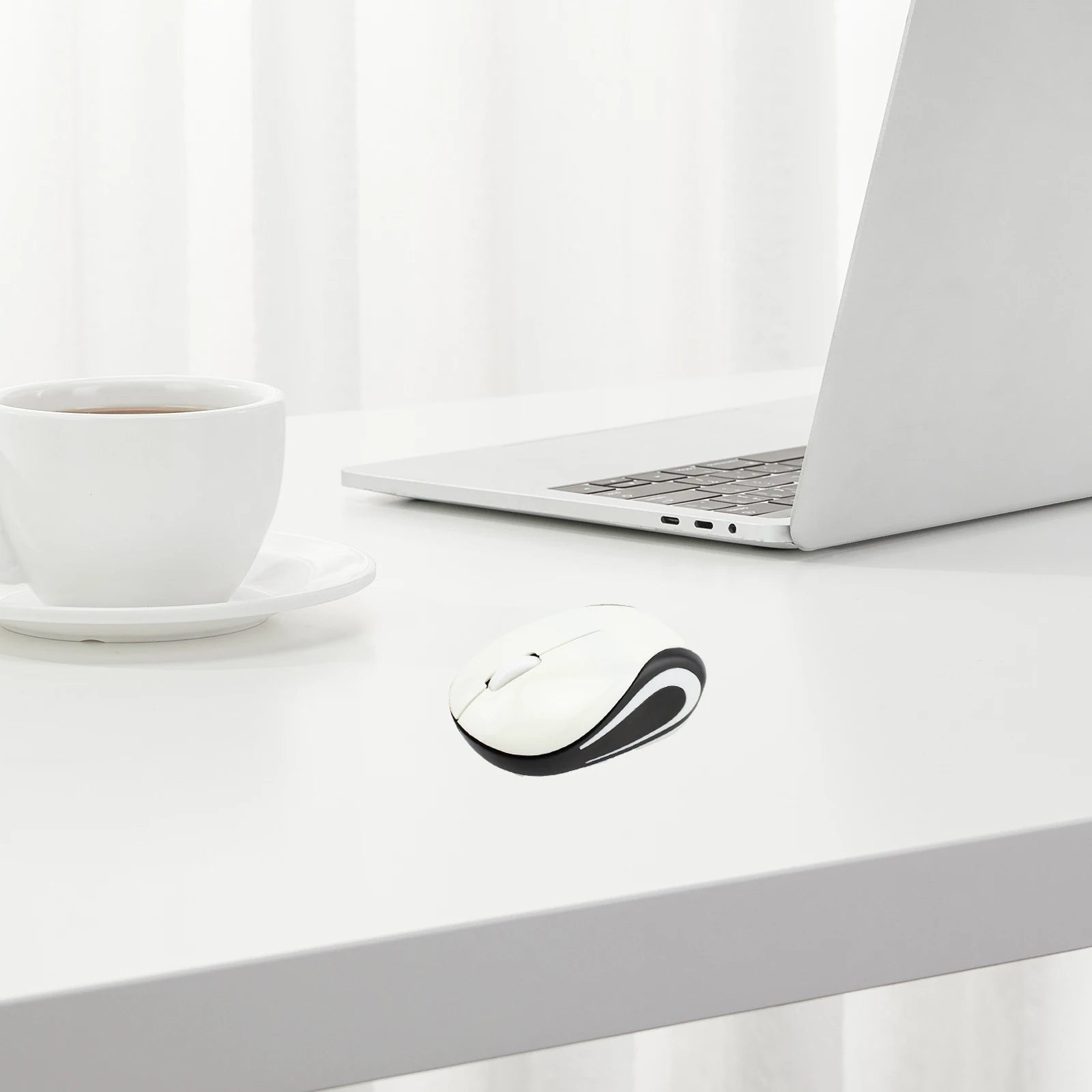 Cute Mantou 2.4G Mini Wireless Mouse 1600DPI Long Battery Life Wireless Gaming Mouse Computer peripherals For Pc Laptop Use