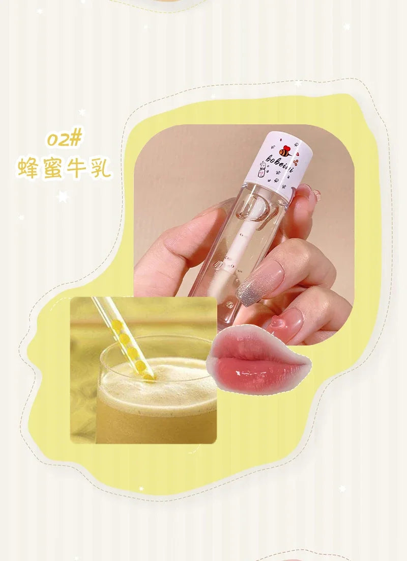 Peach Milk Lip Oil | Nourishing Cruelty-Free Lip Treatment Lip Care Tidesmit