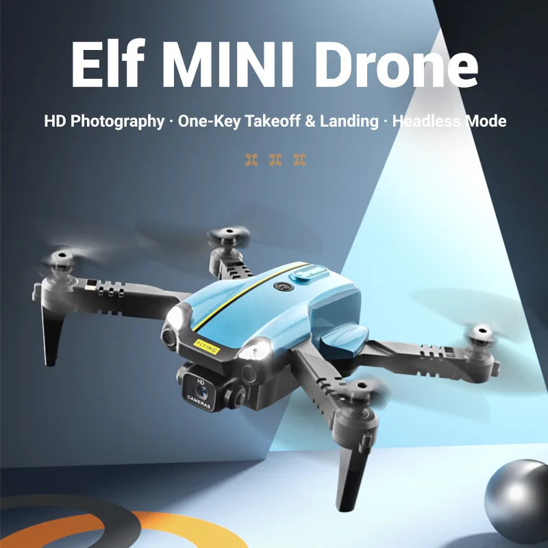 Mini Camera Drone with HD Optics - Foldable Beginner Quadcopter Tidesmit