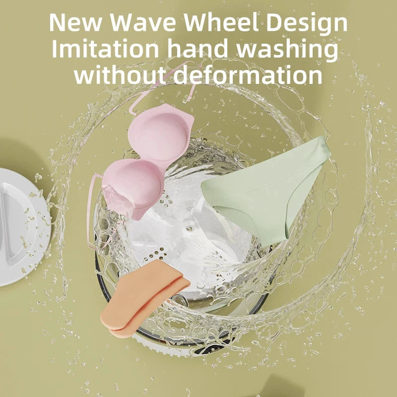 Tidesmit portable electric washing cup for socks and underwear featuring wireless charging and compact design