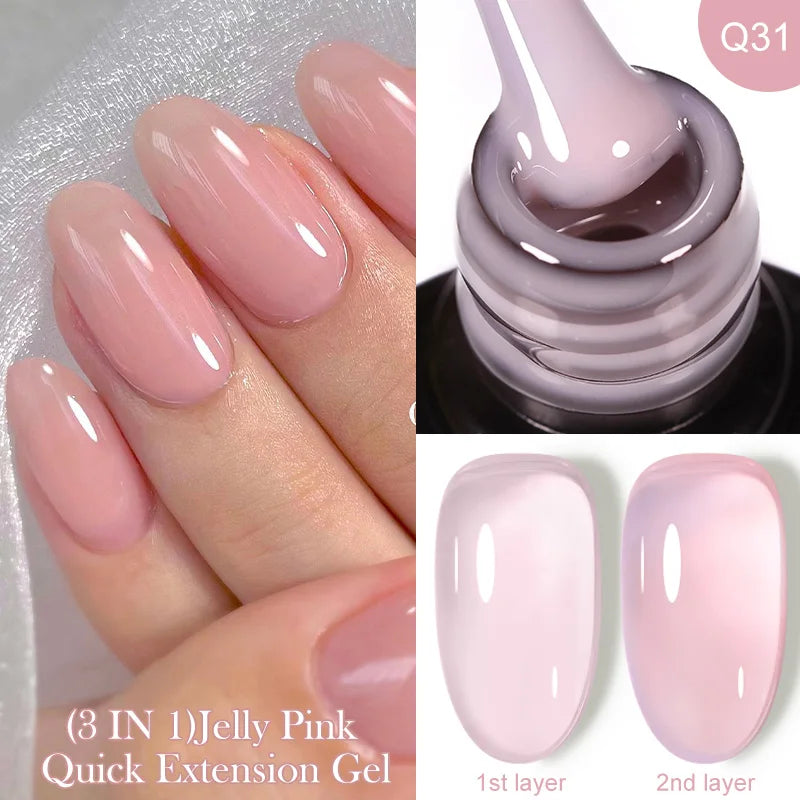 Extension Gel Nail Polish Jelly Soak Off Kit for Permanent Makeup Artists Permanent Makeup Machines LC-Q31 Tidesmit