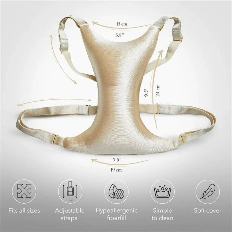 Chest Wrinkle Pad for Sleeping - Anti-Aging Decollete Support Massage Cushion Tidesmit