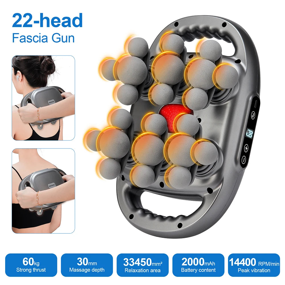 Deep Tissue Electric Massager - Professional Muscle Recovery Device Body Shaping Massage Equipment Tidesmit