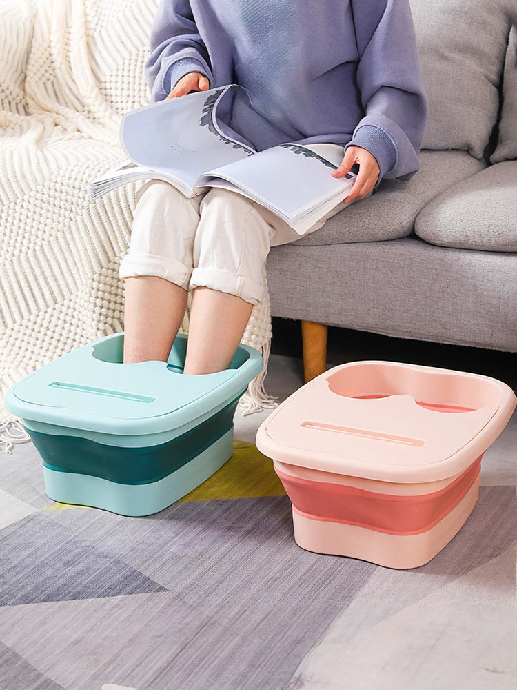 Foldable Foot Bath Massager | Portable Home Spa Wellness Tool Relaxation Treatment Tidesmit
