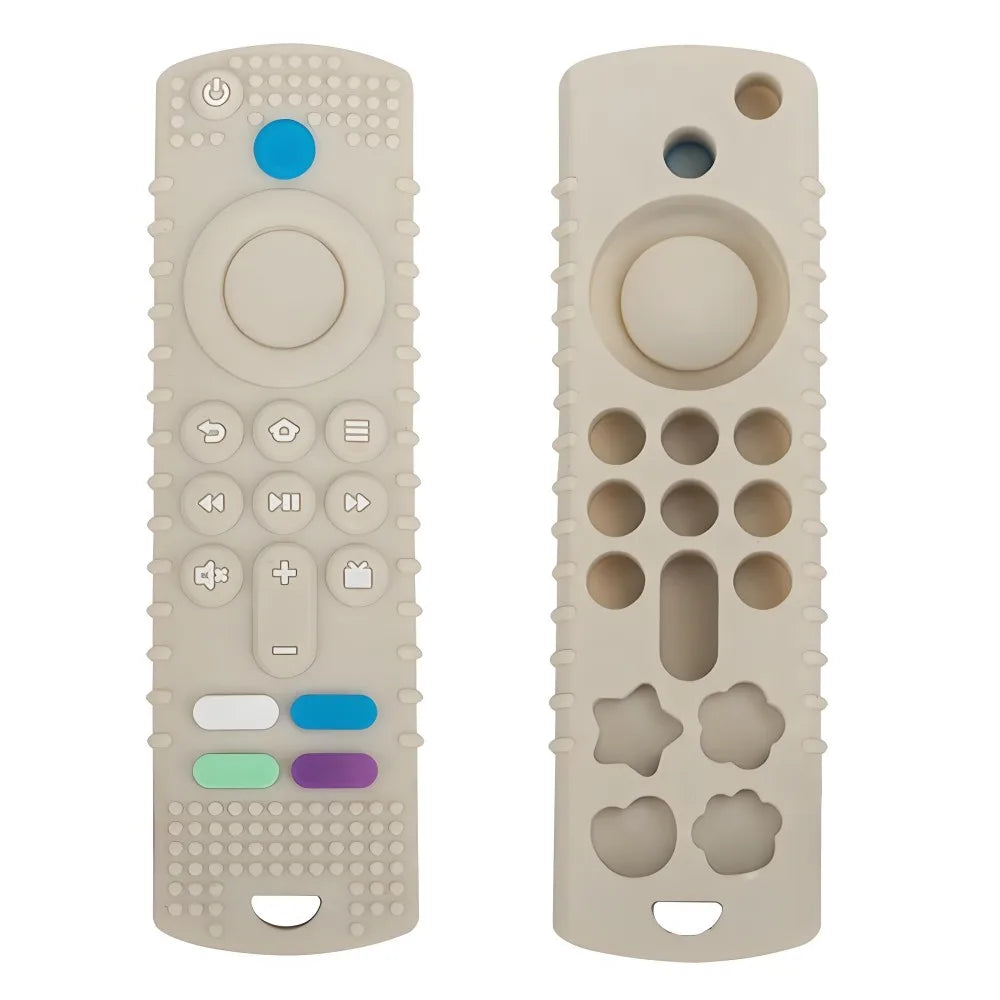 1/4pcs Children's Teething Remote Control Silicone Material Baby Teething Toys Simulation Remote Control Toys Teething Teether